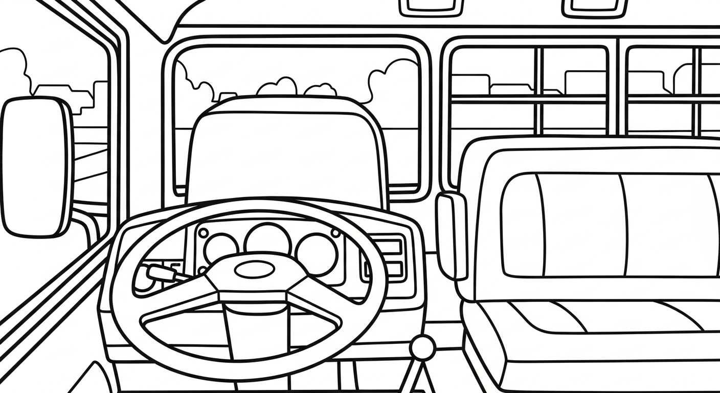 coloriage Autobus Scolaire updated à imprimer pdf
