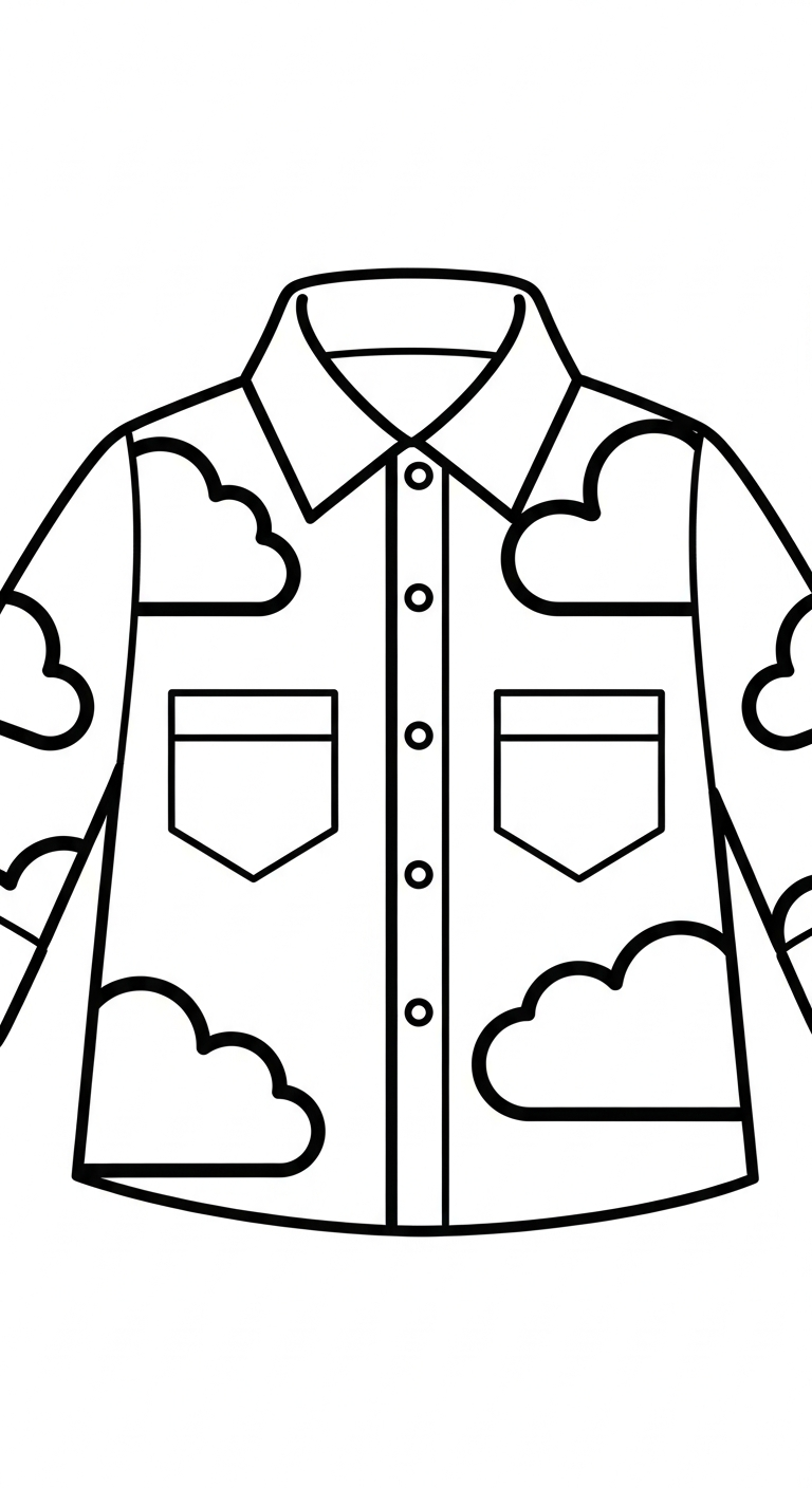 télécharger coloriage Chemise gratuit