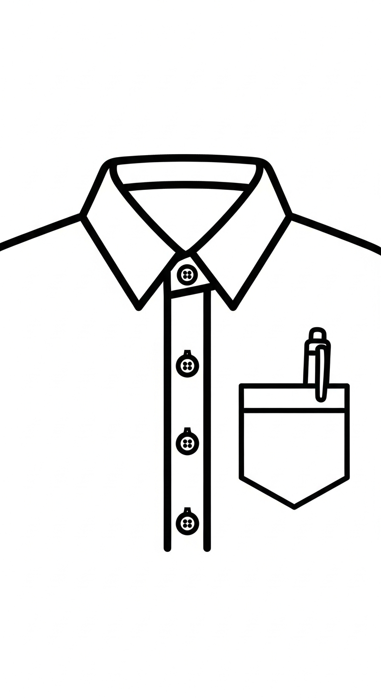 coloriage Chemise et dessins 1