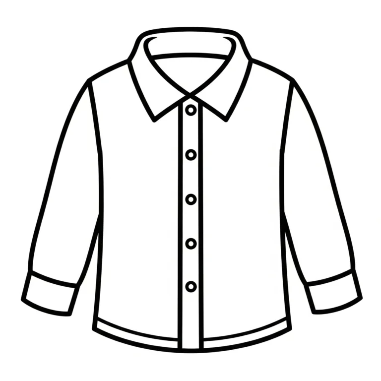 Coloriage Chemise