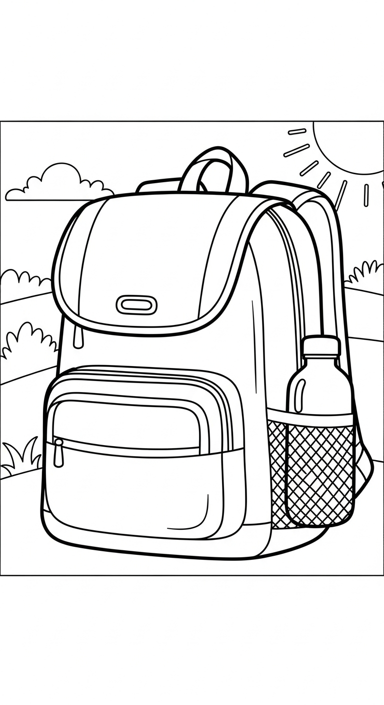 coloriage École updated à imprimer pour enfant de 3 ans 1