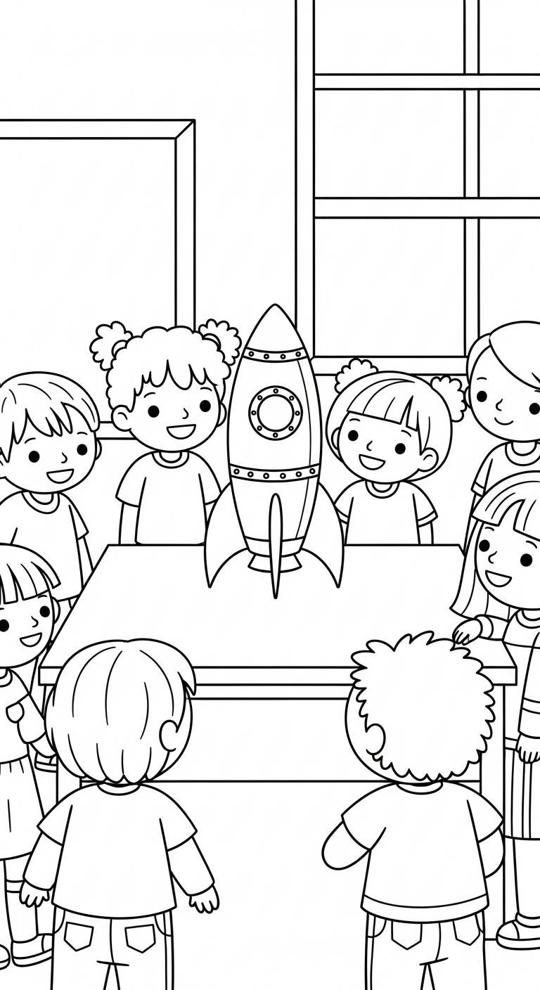 coloriage École updated à imprimer pour enfant de 4 ans