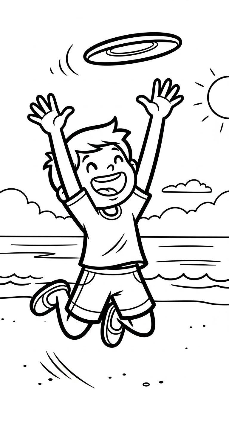 coloriage Été updated pour enfant