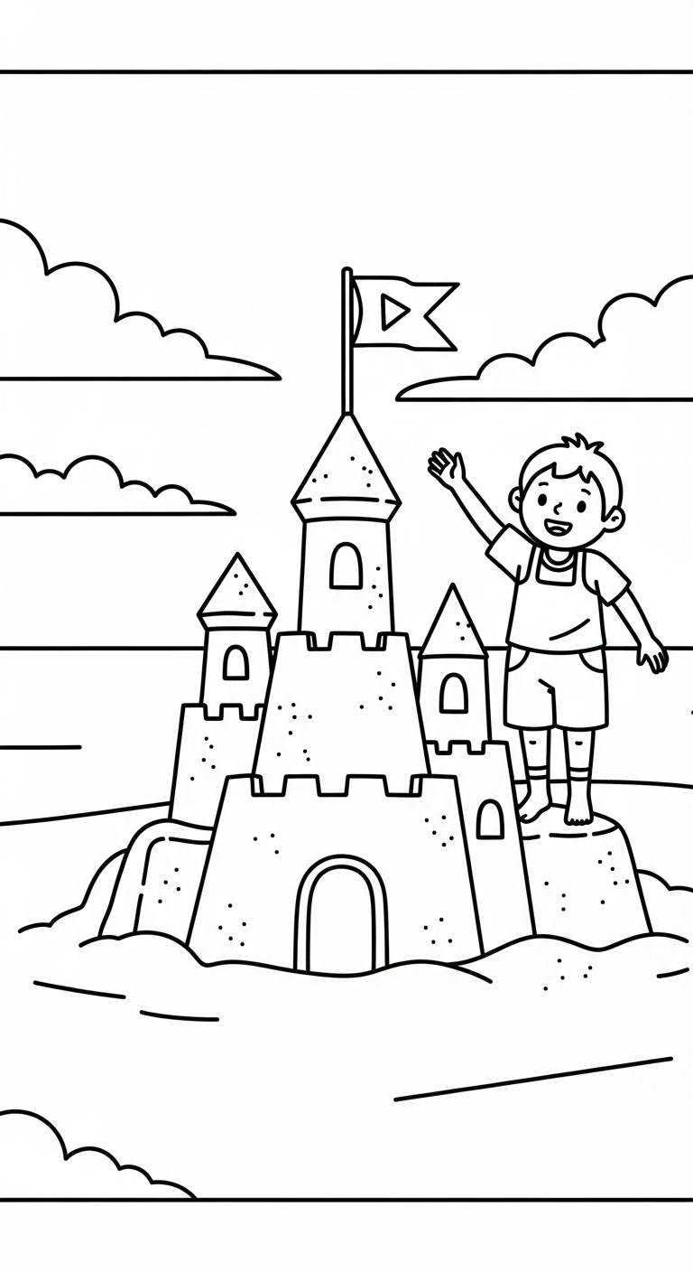 coloriage Été updated à imprimer pour enfant de 7 ans 2