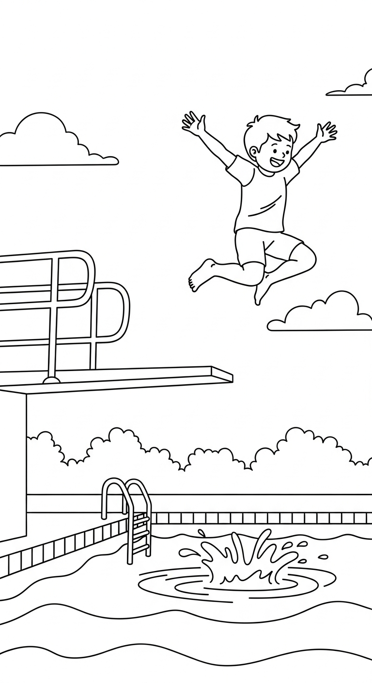 coloriage Été updated pour enfant gratuit