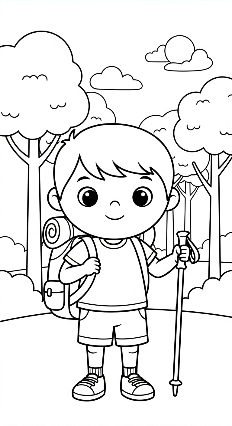 coloriage Été updated pour enfants à télécharger