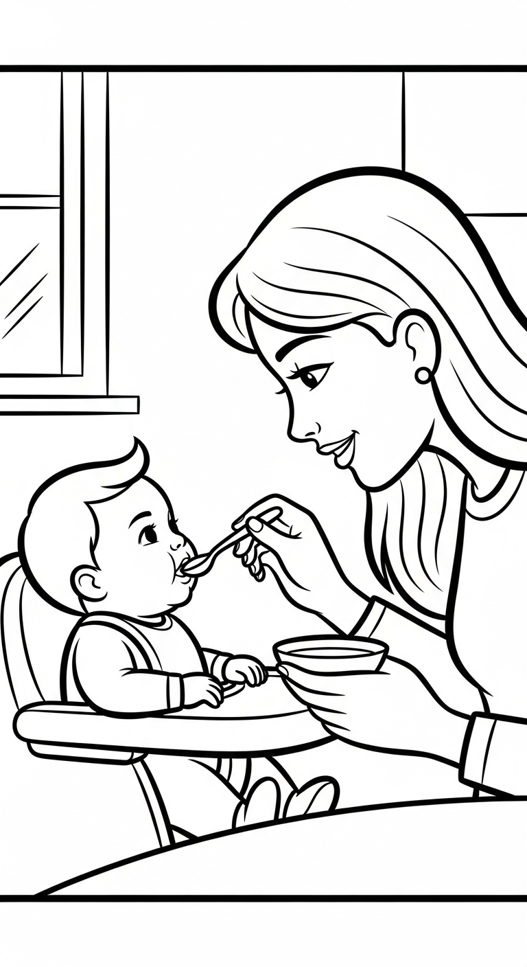 coloriage Famille updated a imprimer gratuit 2