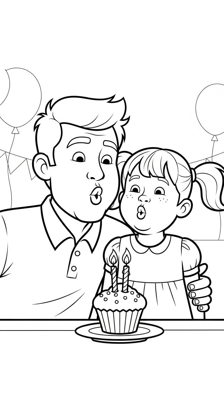 coloriage Famille updated a telecharger
