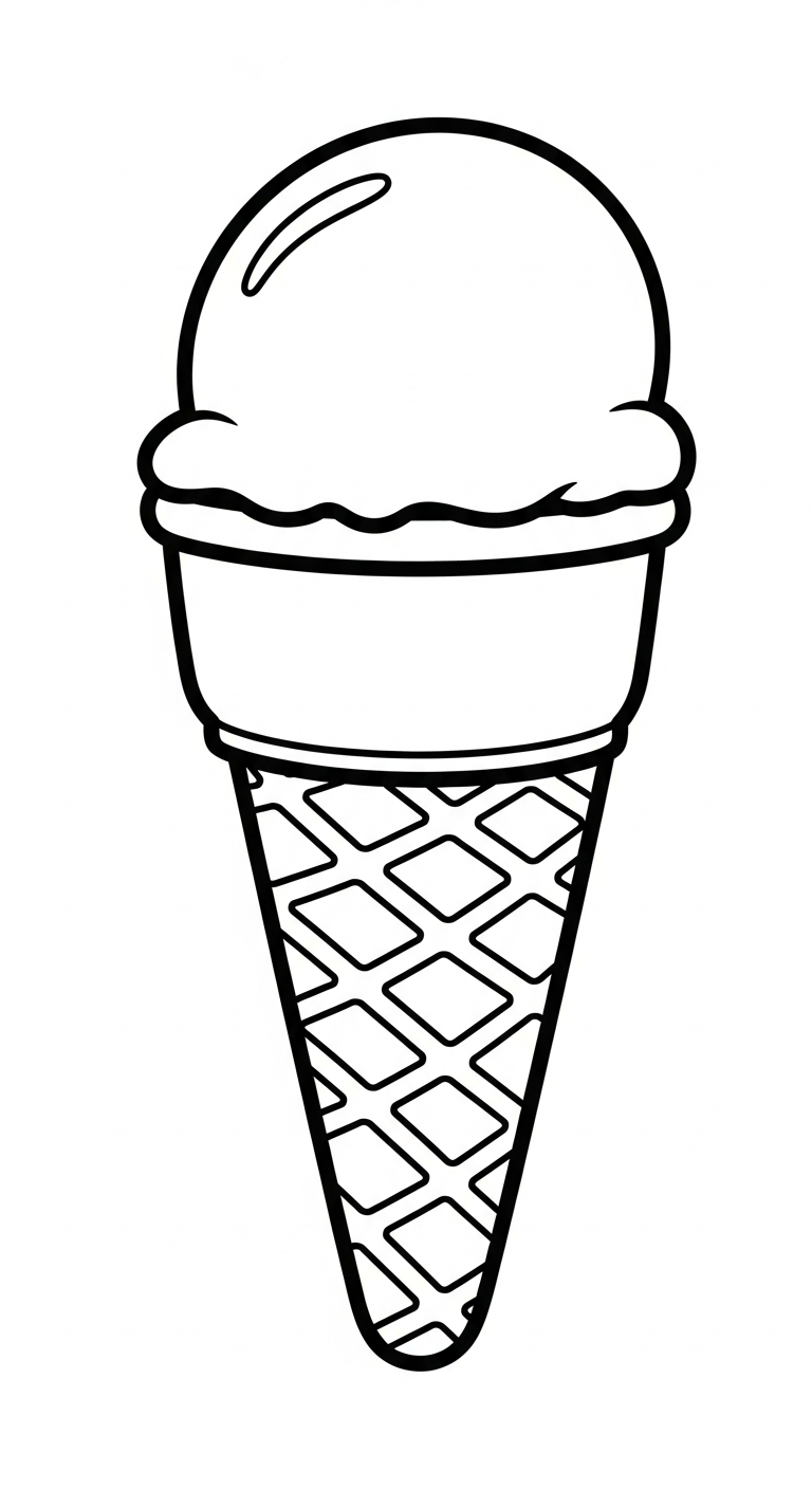 coloriage Glace updated a colorier en ligne gratuitement 1