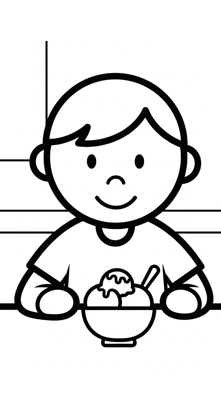 coloriage Glace updated pour enfants a imprimer gratuit