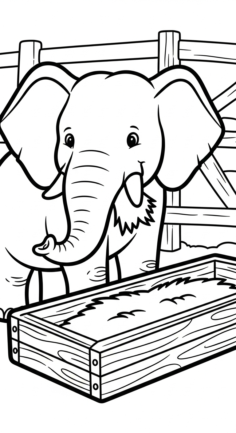 télécharger coloriage Parc zoologique gratuit