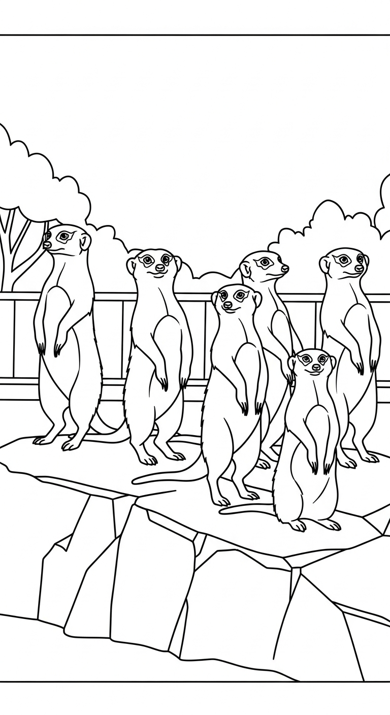 coloriage Parc zoologique a telecharger 3