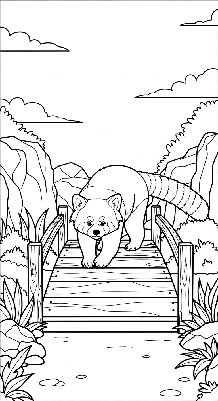 coloriage Parc zoologique de pour enfants