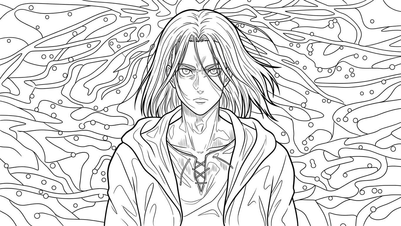 coloriage Attack on Titan à imprimer gratuitement