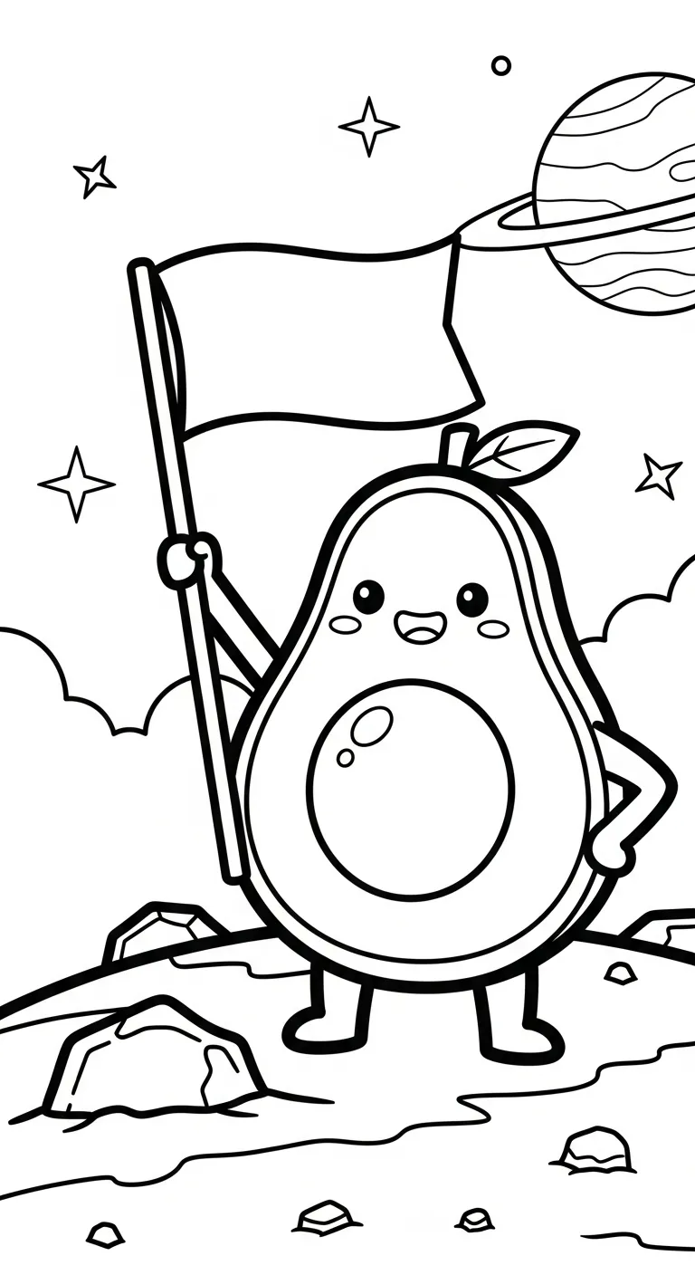 coloriage Avocat à imprimer gratuit