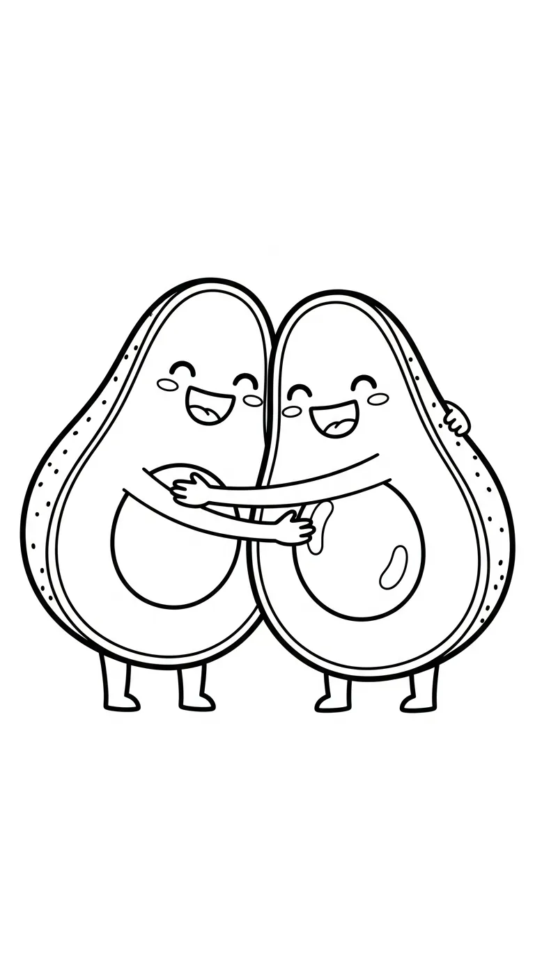 image pour coloriage Avocat enfant