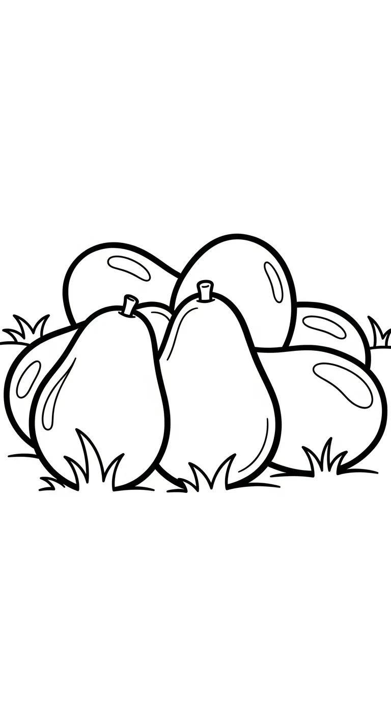 coloriage Avocat pour enfant de 2 ans