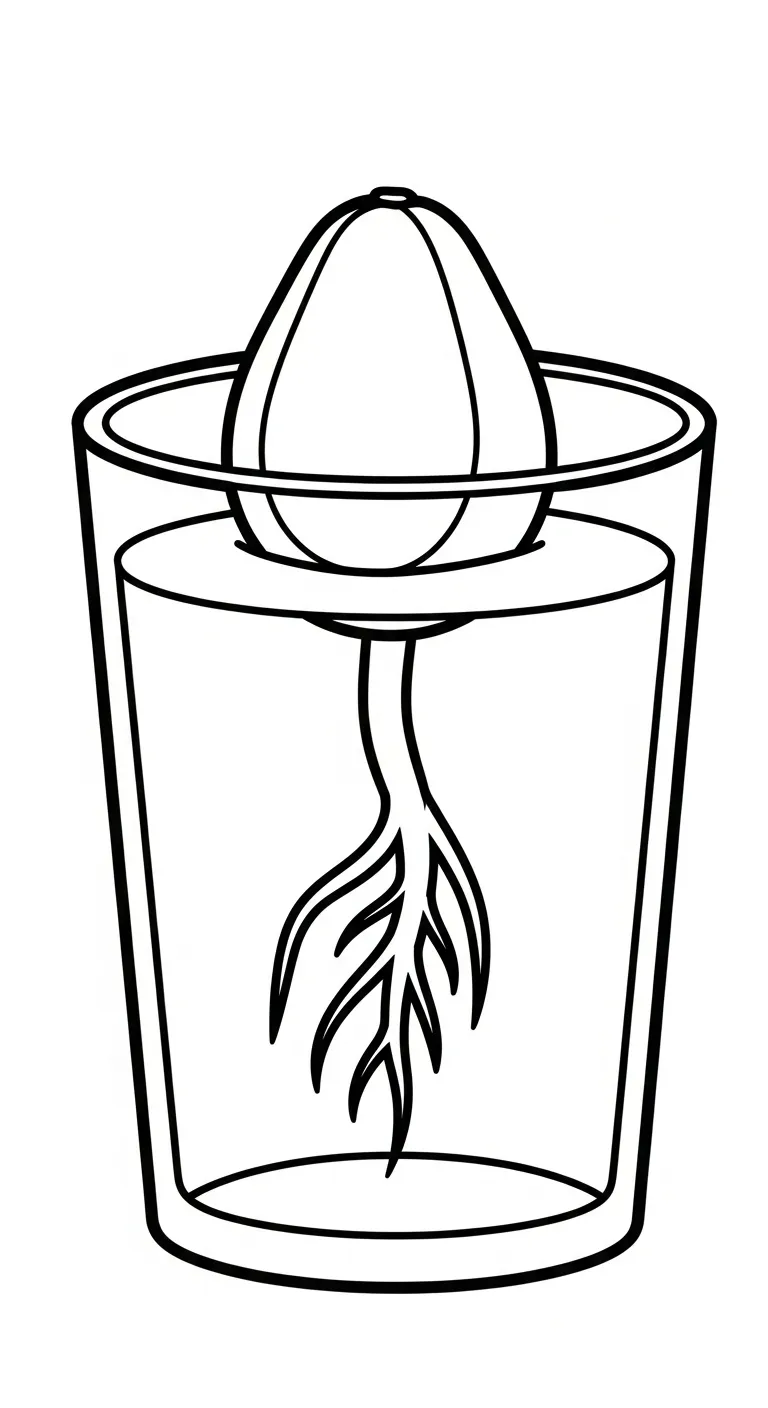 imprimer coloriage Avocat pour enfant