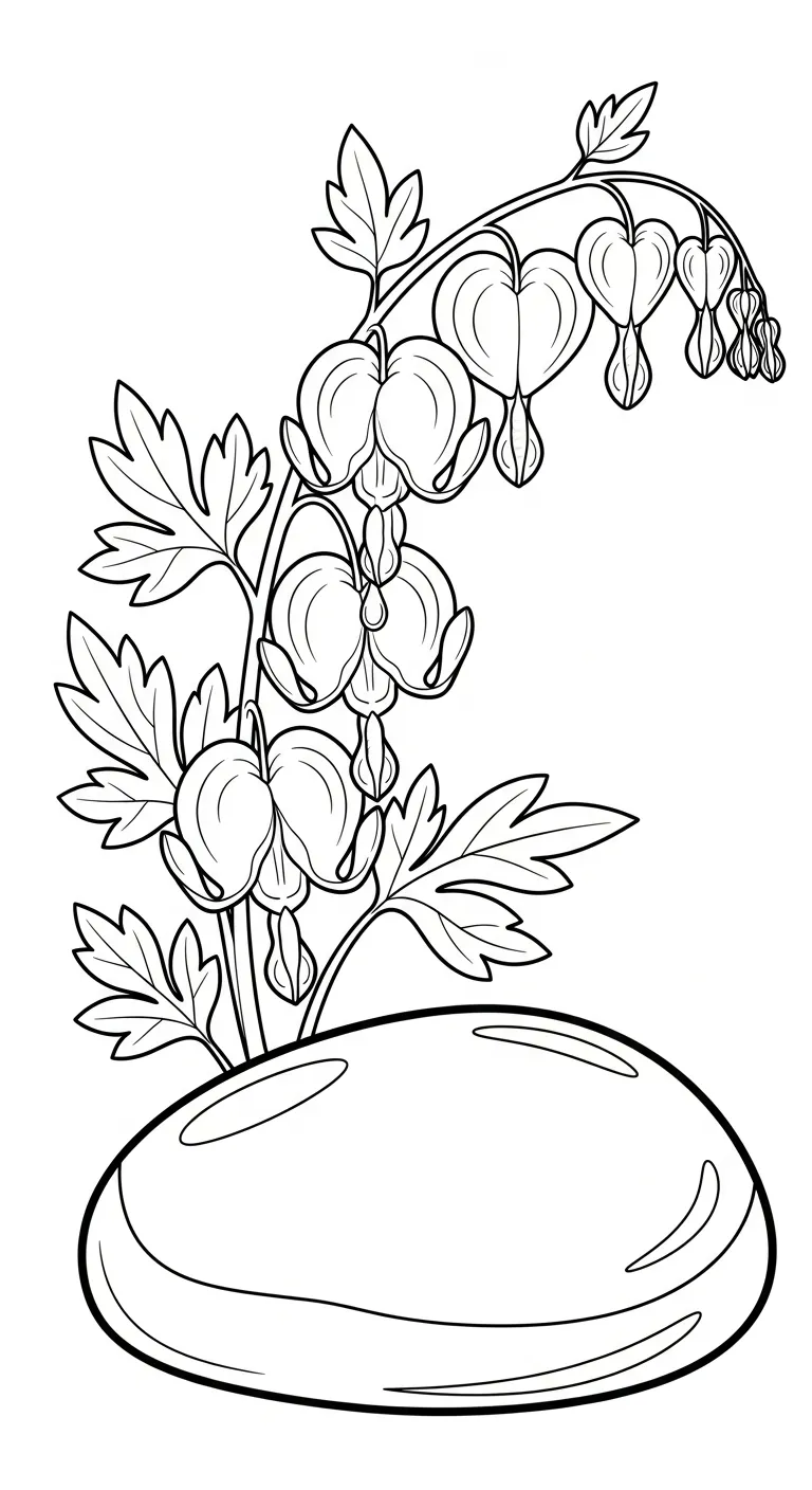 coloriage Cœur de Marie en ligne
