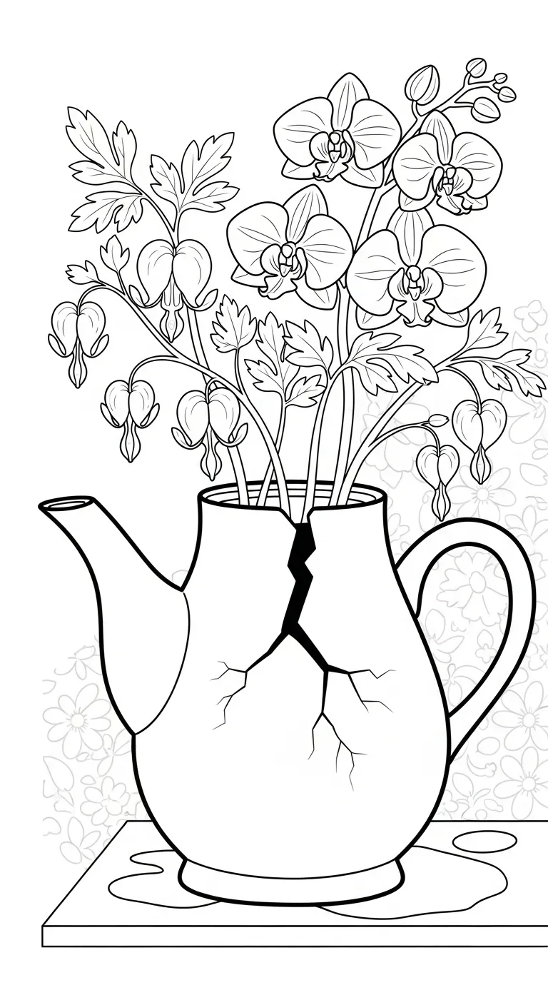 coloriage Cœur de Marie à imprimer pdf gratuit