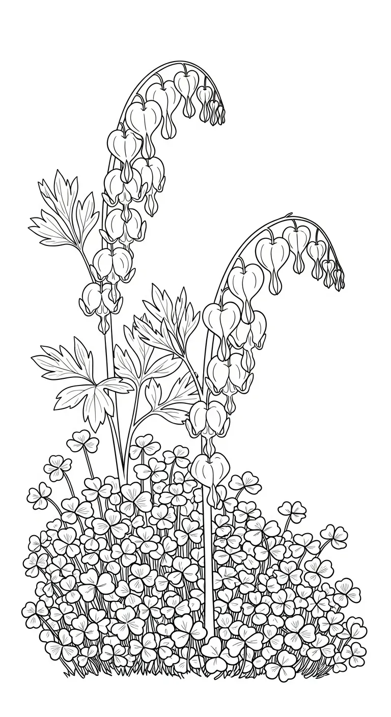 coloriage Cœur de Marie et dessin a imprimer