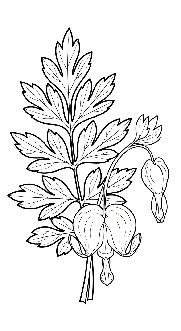coloriage Cœur de Marie à imprimer a4 1