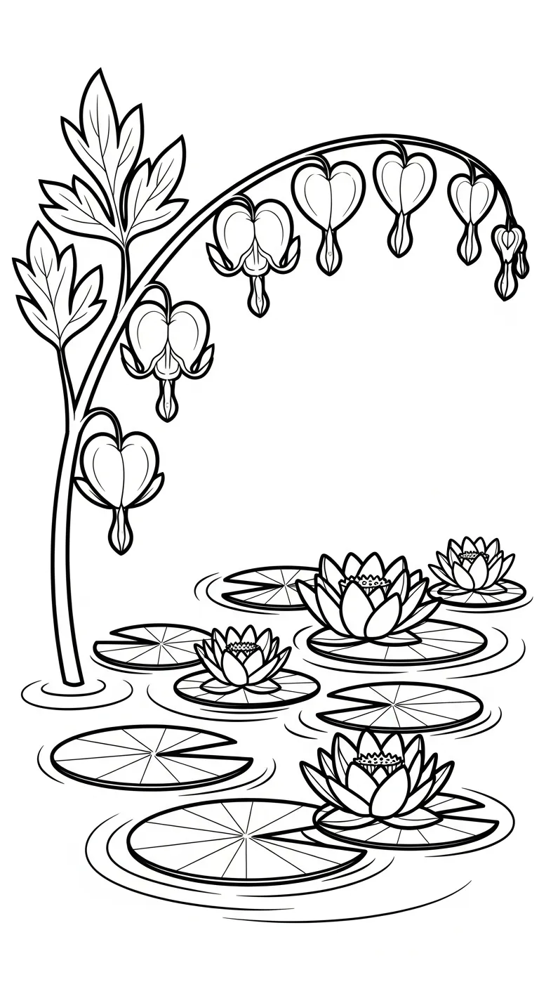 coloriage Cœur de Marie en ligne pour enfant