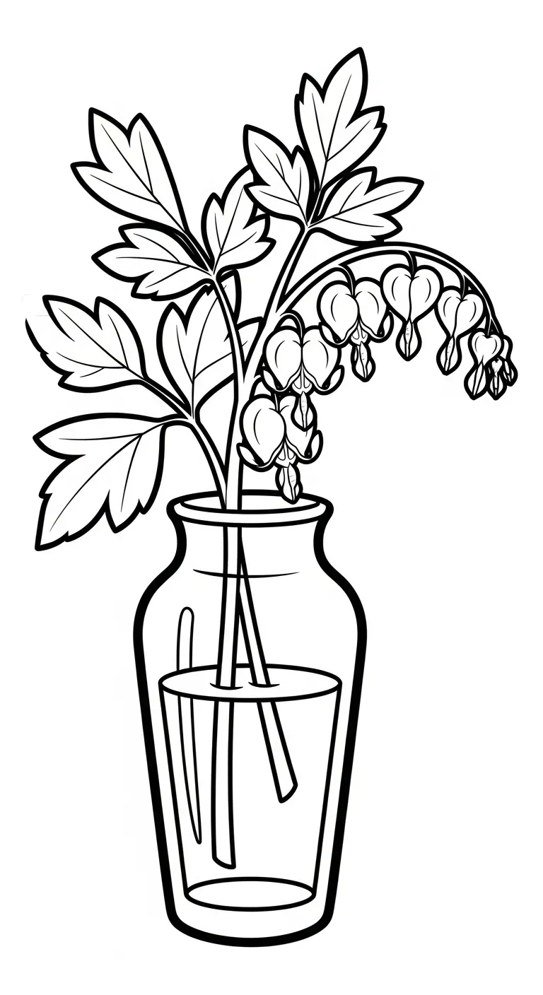 coloriage Cœur de Marie à imprimer pour enfant de 6 ans