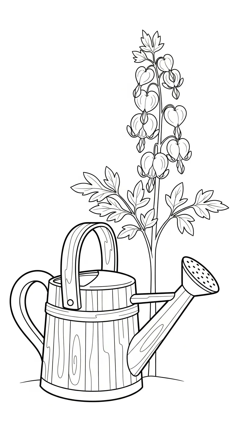 coloriage Cœur de Marie à imprimer pour enfant de 7 ans