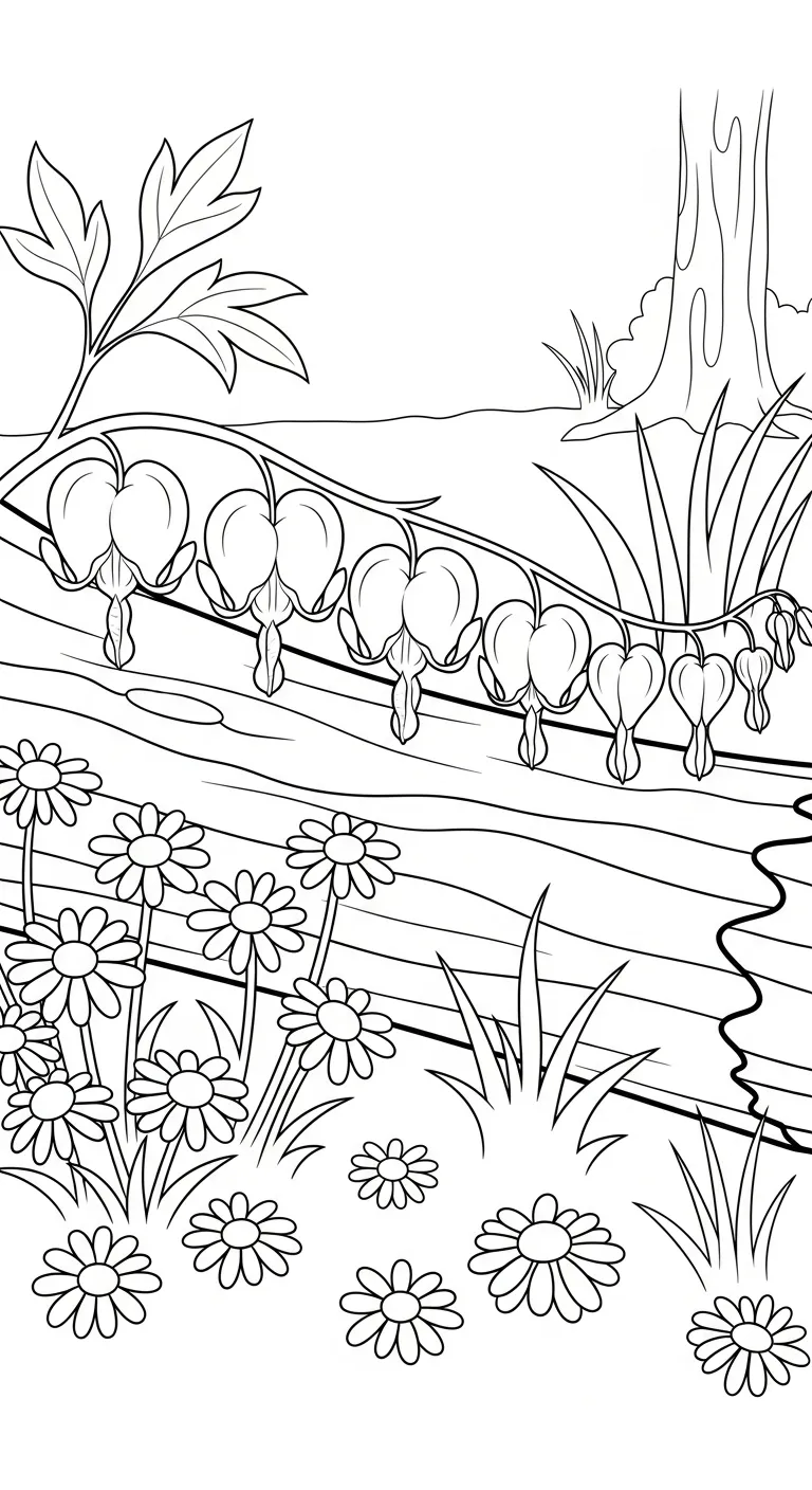 coloriage Cœur de Marie à imprimer gratuit 1
