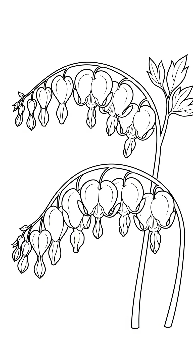 coloriage Cœur de Marie a dessiner et imprimer 2