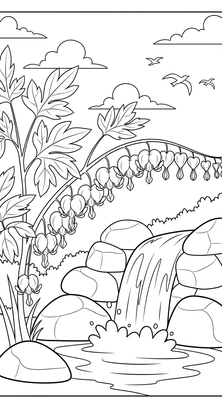 coloriage Cœur de Marie a imprimer pour enfant de 4 ans 1