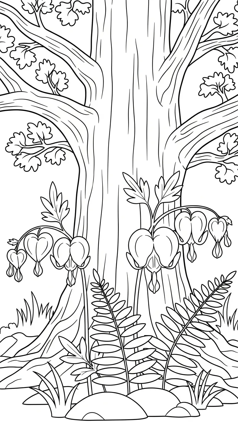 coloriage Cœur de Marie gratuit en ligne