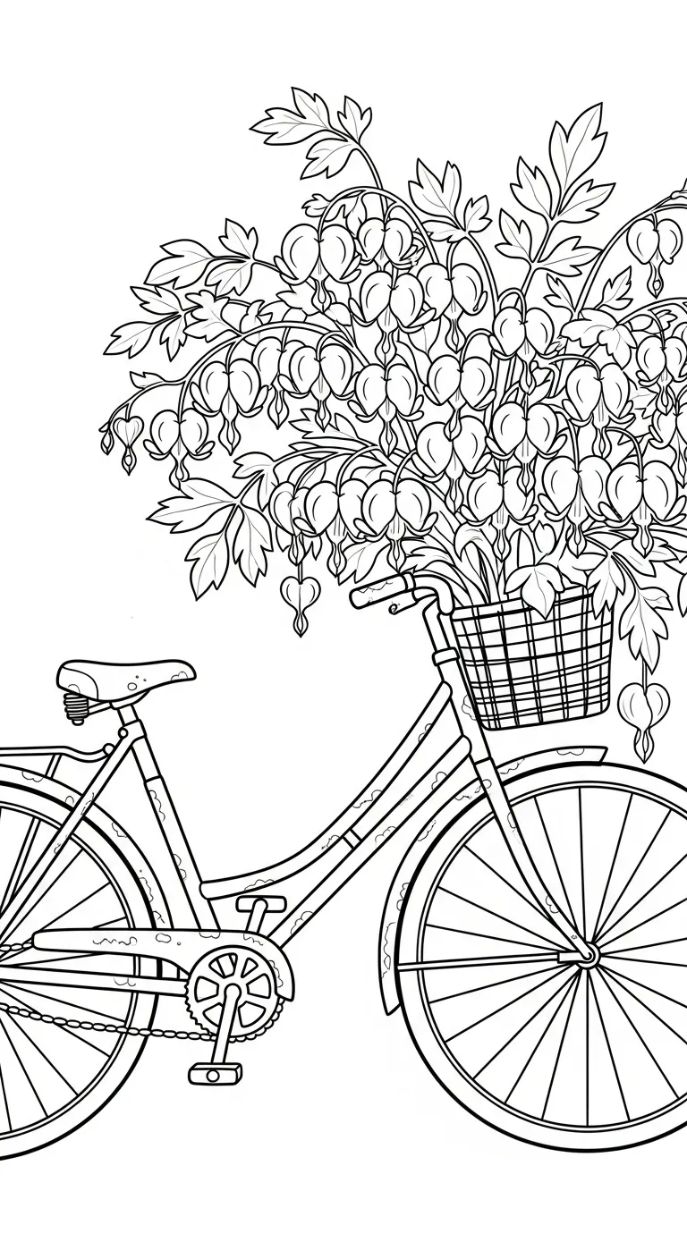 coloriage Cœur de Marie à imprimer gratuitement pdf