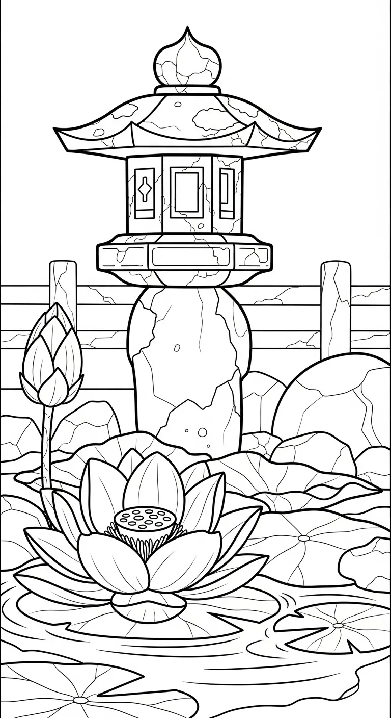 coloriage Lotus gratuit