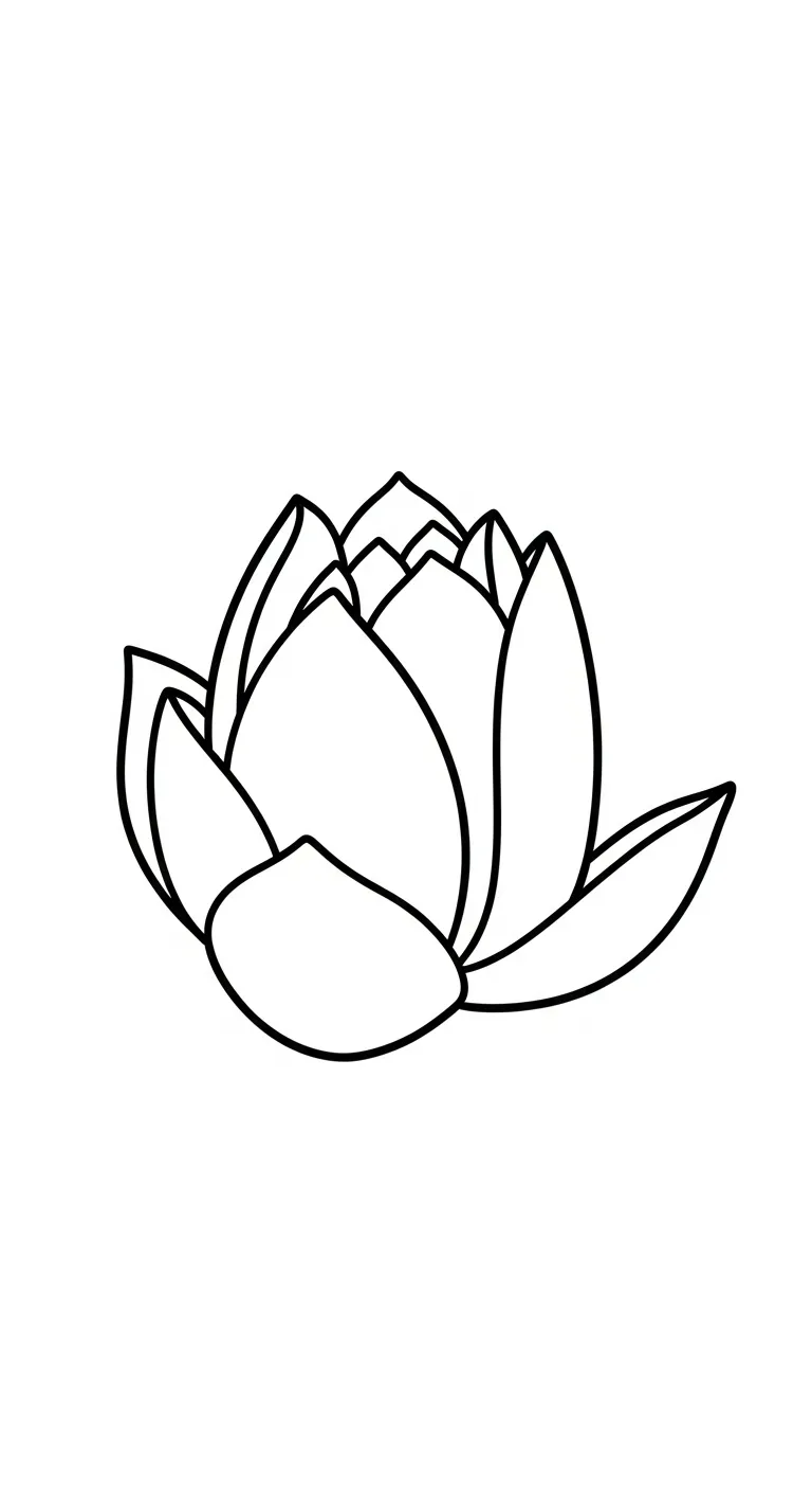 coloriage Lotus et dessin a imprimer 3