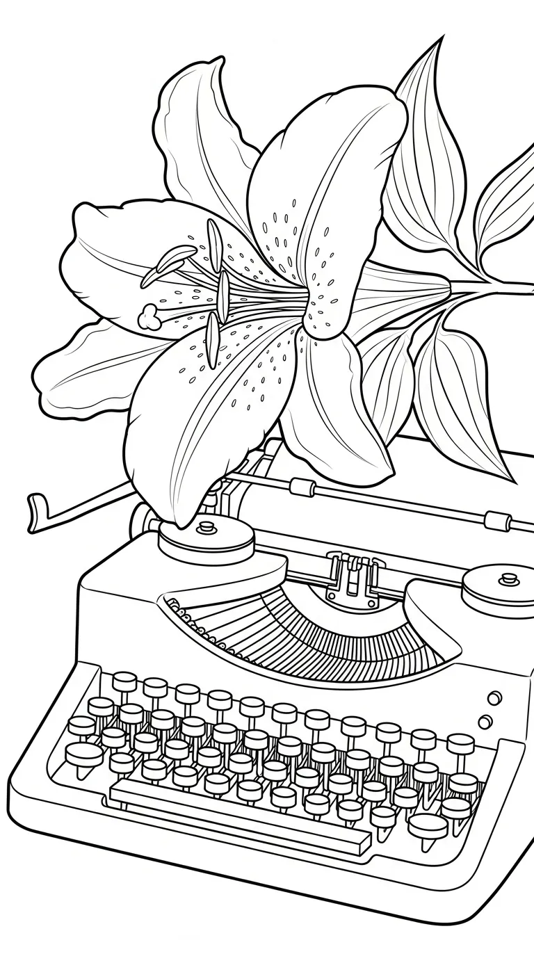 imprimer coloriage Lys