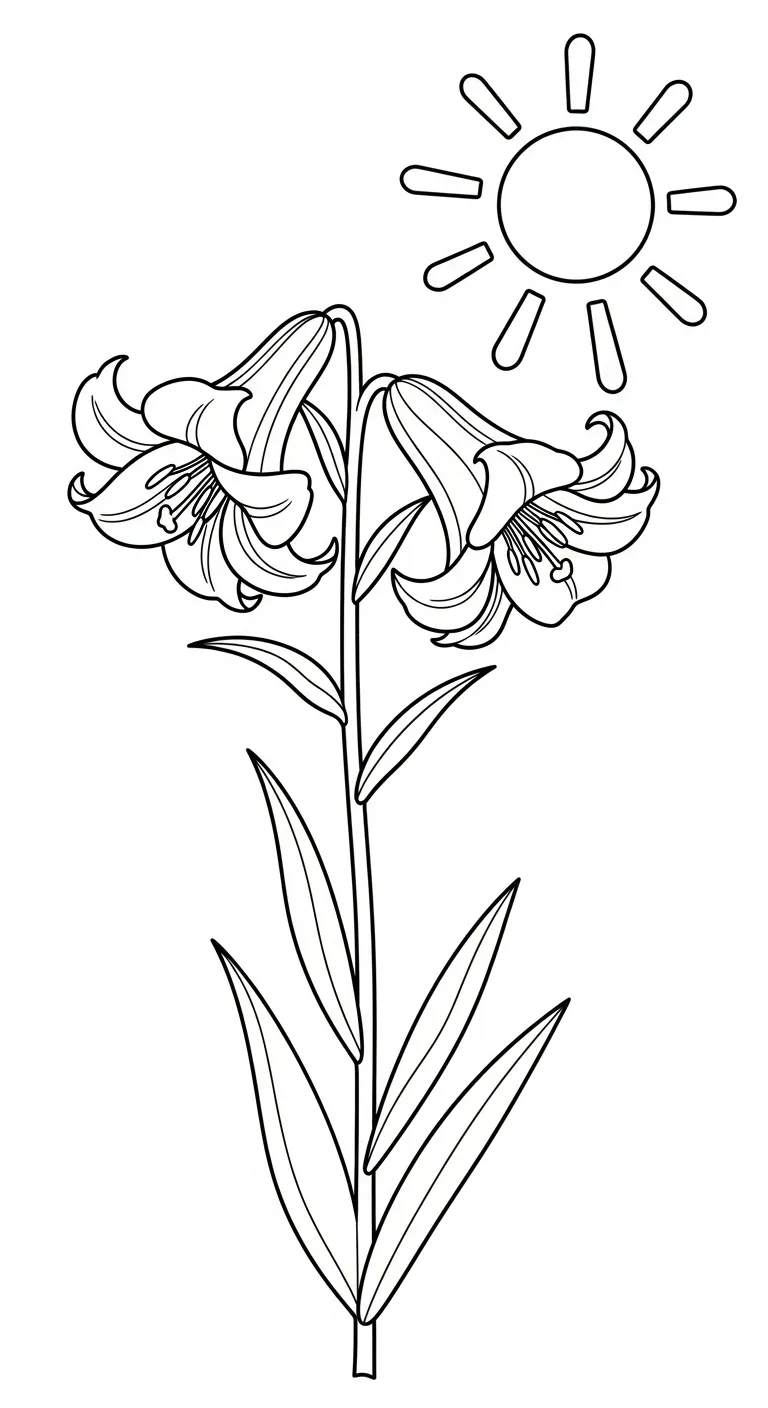 coloriage Lys en ligne