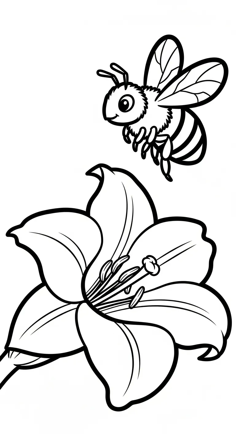 coloriage Lys gratuit