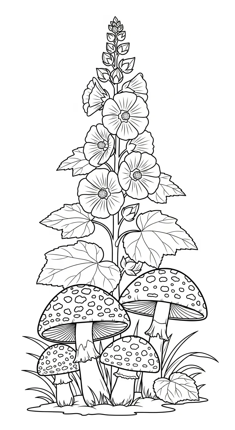 coloriage Mauve pour enfant de 10 ans
