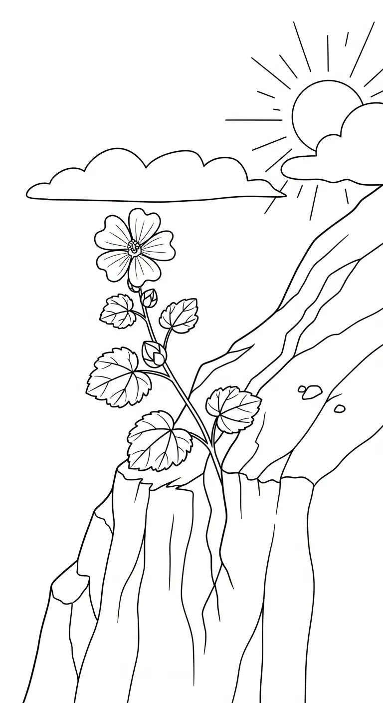 coloriage Mauve pour enfant gratuit