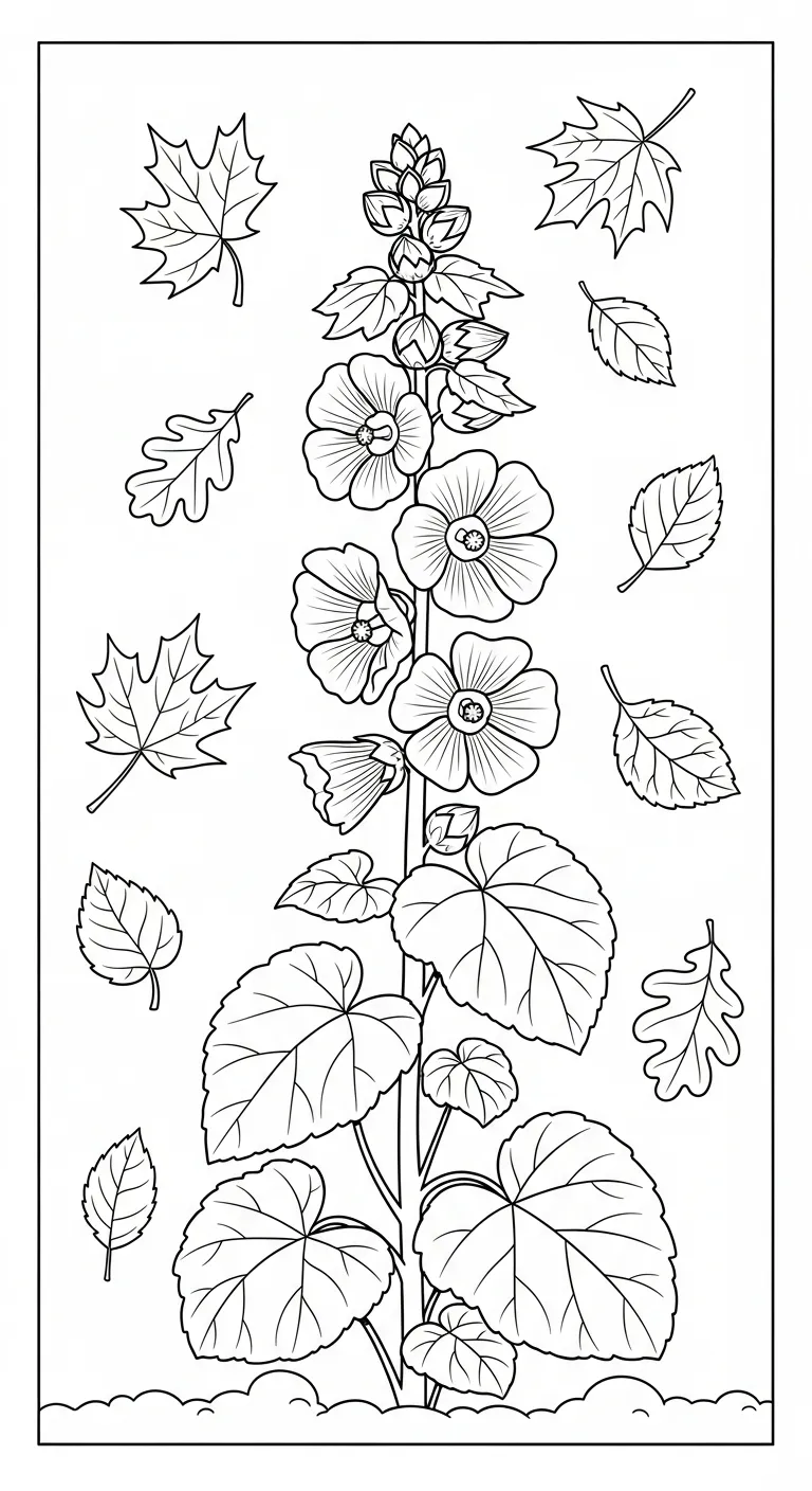 coloriage Mauve pour enfants à télécharger