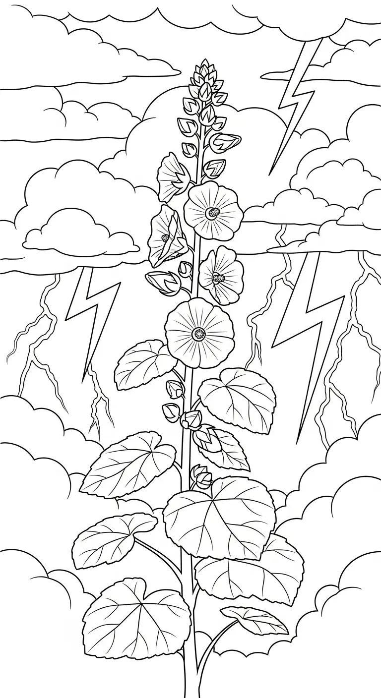 coloriage Mauve à imprimer gratuitement pdf