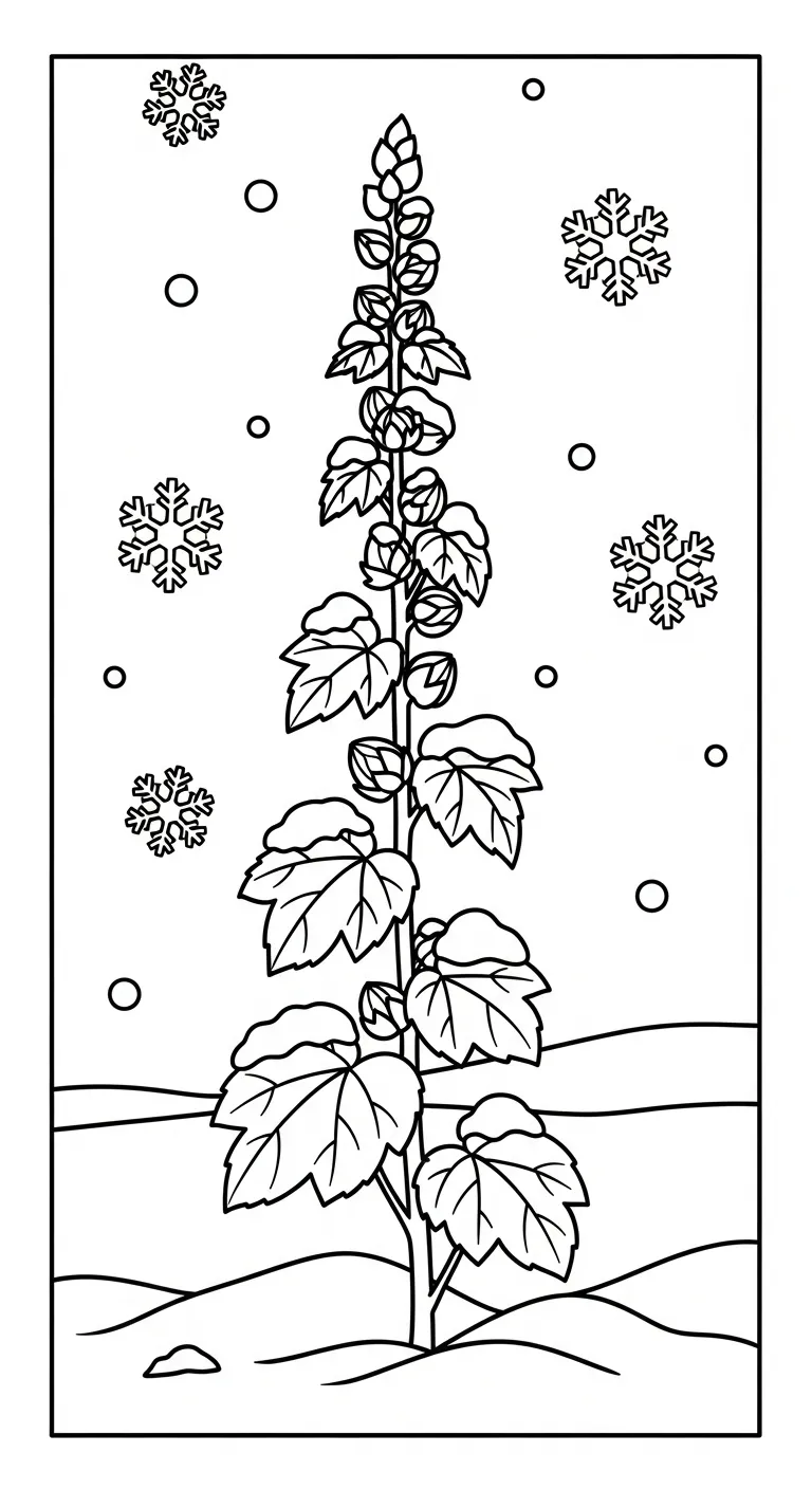 coloriage Mauve pour enfant de 5 ans