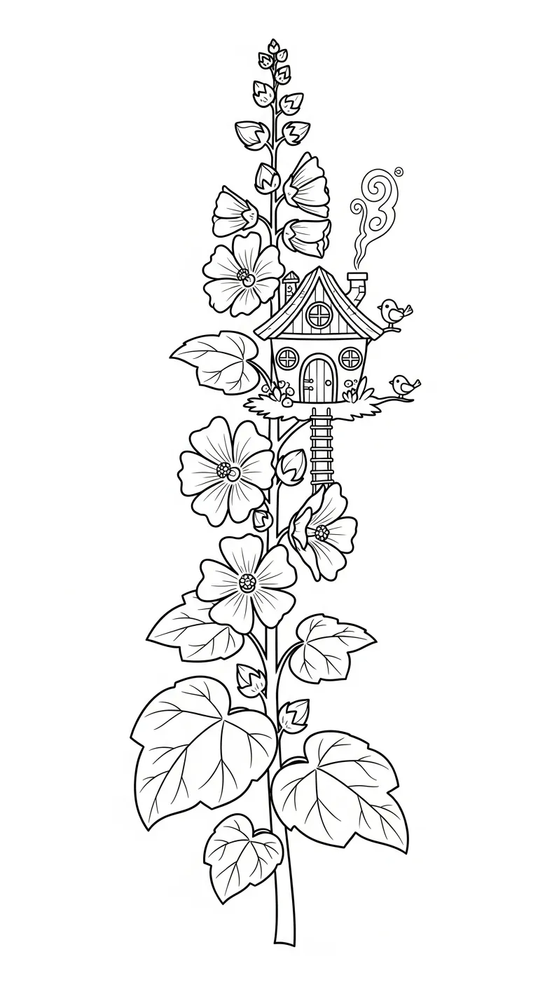 coloriage Mauve à imprimer a4 1