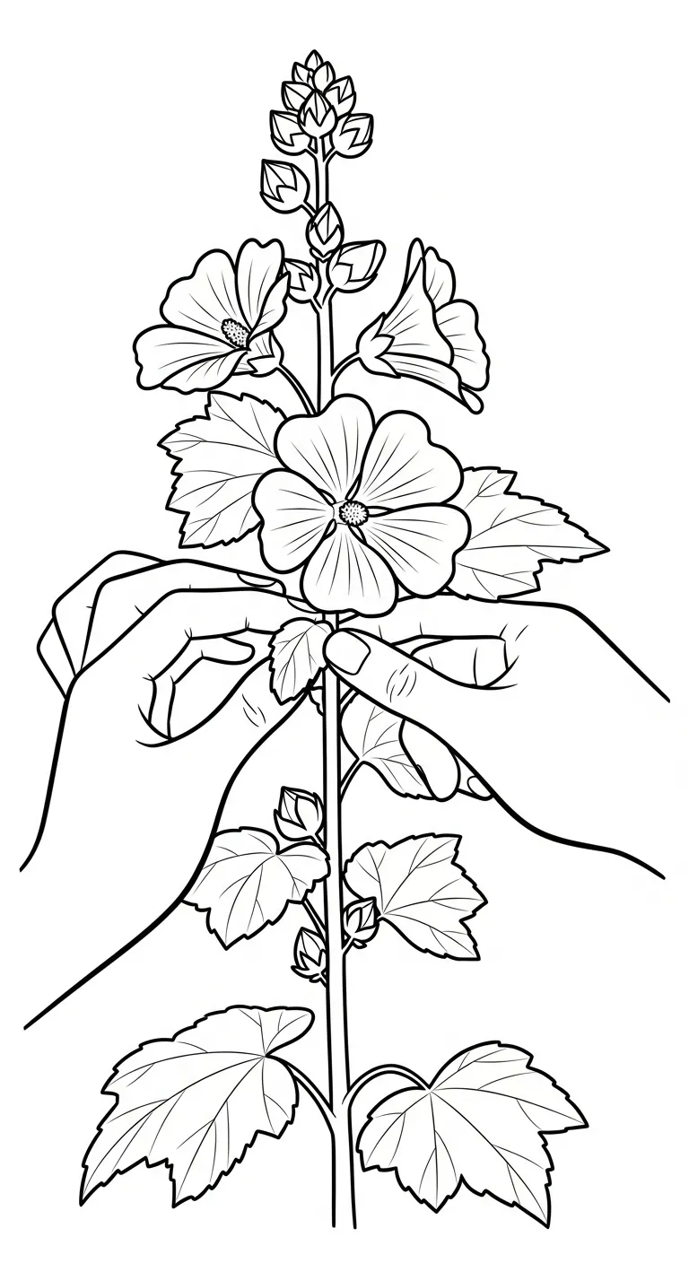 coloriage Mauve pour enfant a imprimer gratuit 1