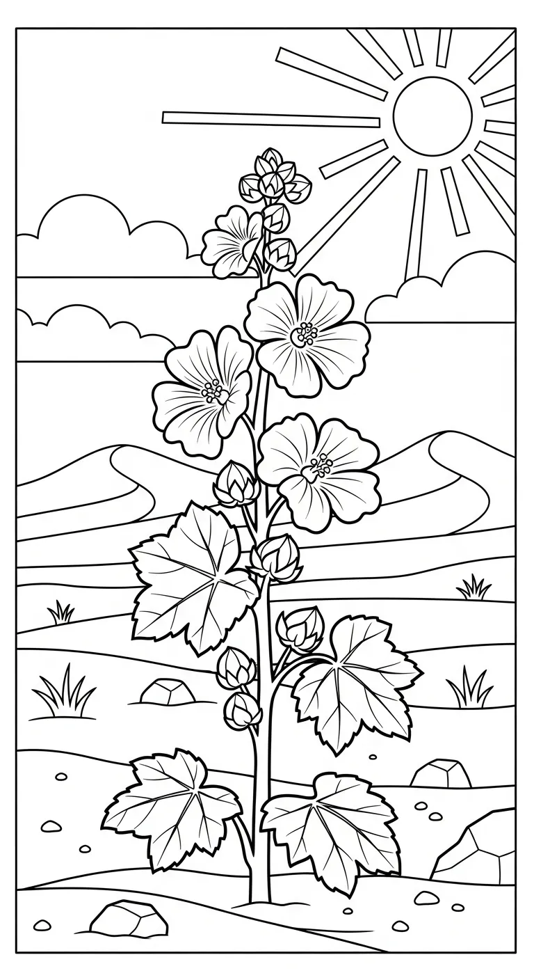 coloriage Mauve a dessiner et imprimer