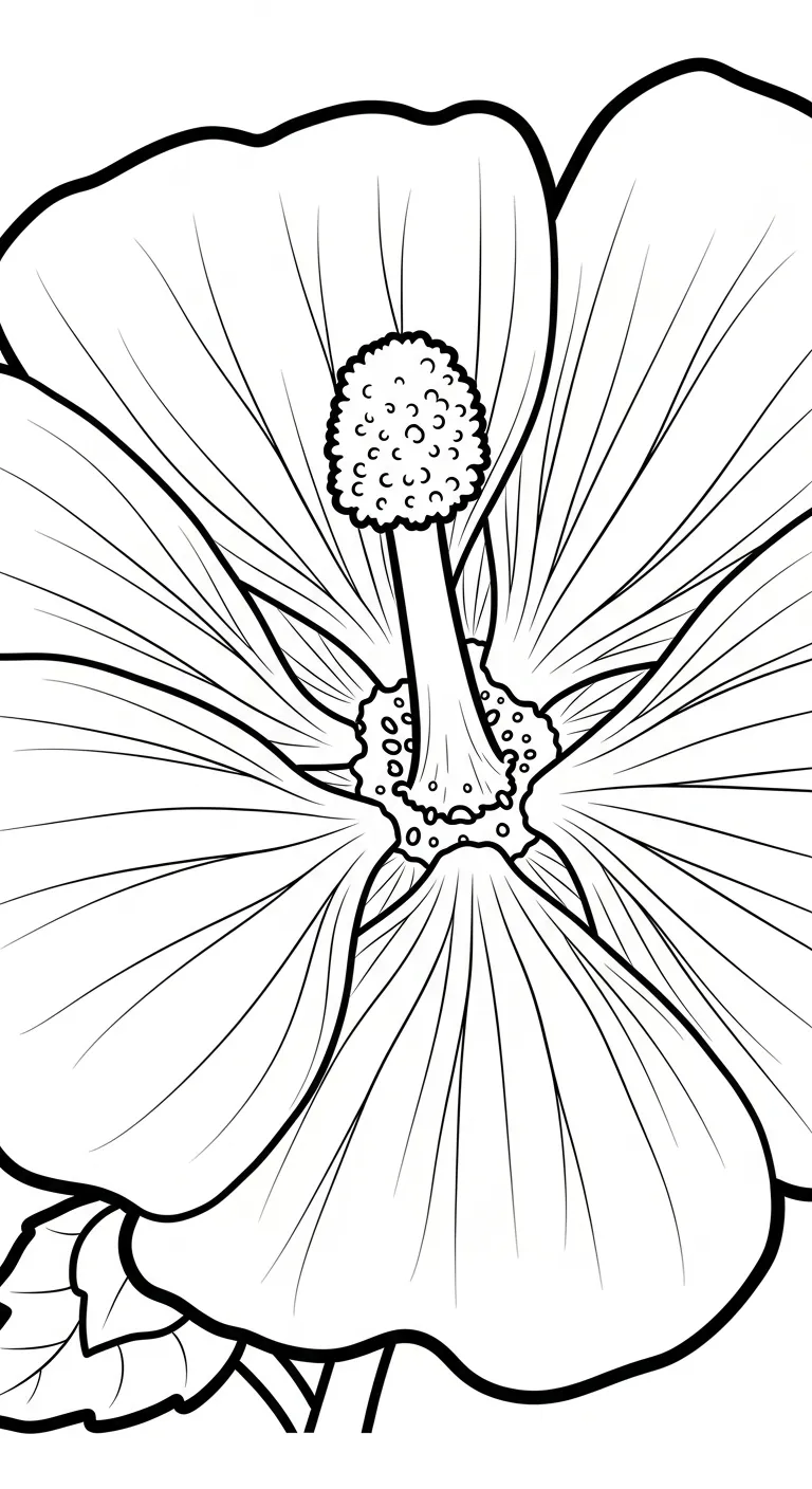 coloriage Mauve de pour enfants