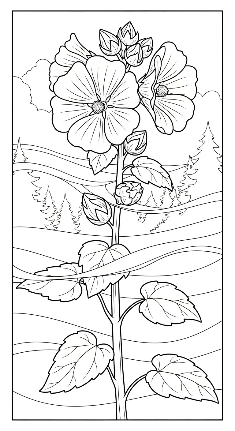 coloriage Mauve en ligne
