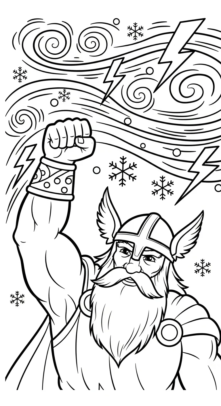 coloriage Odin a dessiner en ligne 1